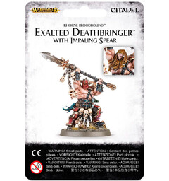 Exalted Deathbringer with Impaling Spear Warhammer Age of Sigmar